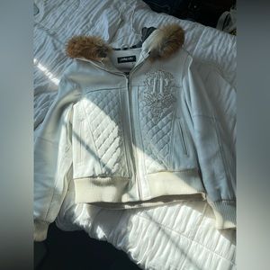 White Pelle Coat